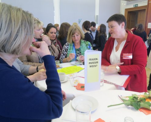 Knowledge Café im Ministerium zum Frauentag 2018